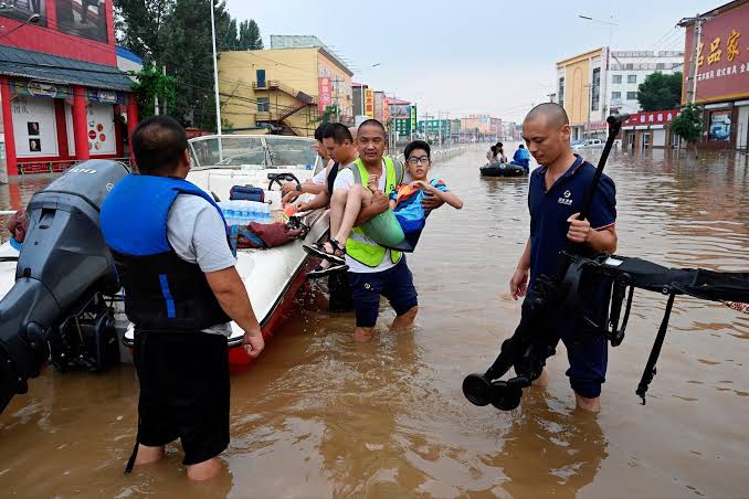 الصين تجلي 195 ألف شخص بسبب العواصف المطيرة في مقاطعة آنهوي