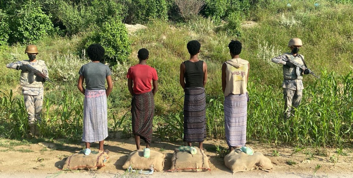 القبض على 4 مخالفين لنظام أمن الحدود من الجنسية الإثيوبية